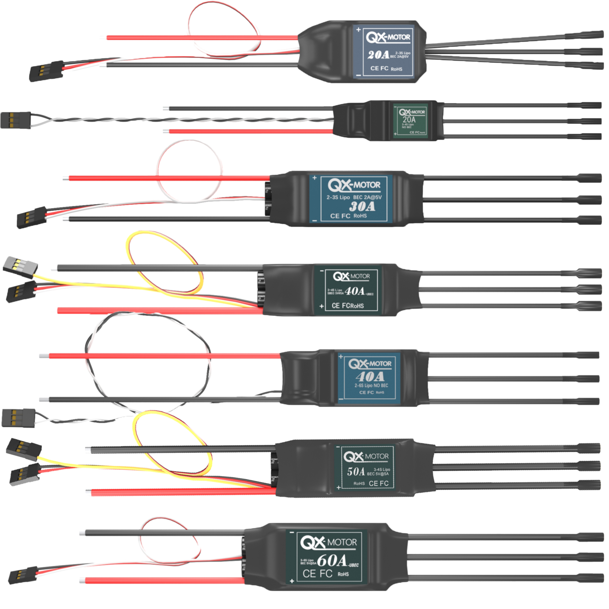 Drone Rc Boat - QX-MOTOR Brushless ESC series Electronic speed