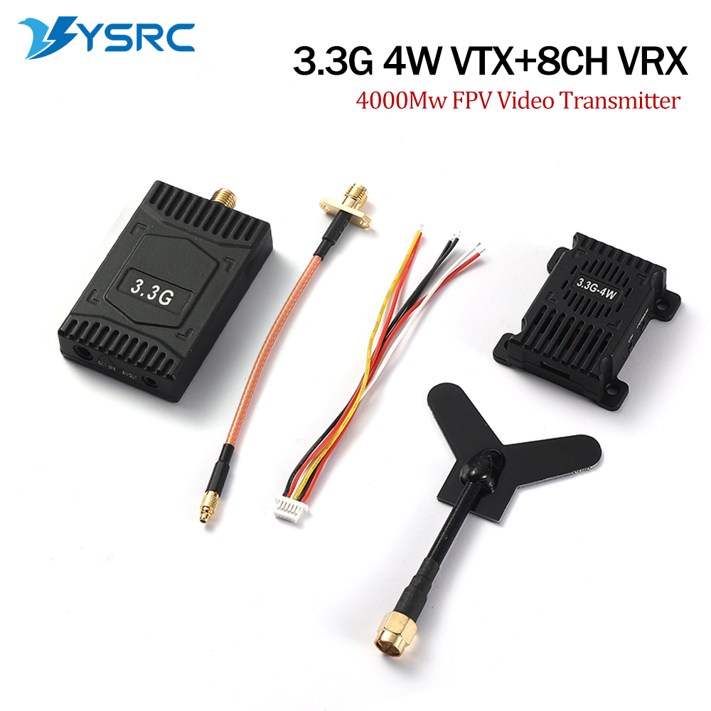 Fpv Antenna Receiver - 3.3GHz 3.3G 4W FPV Drones Model
