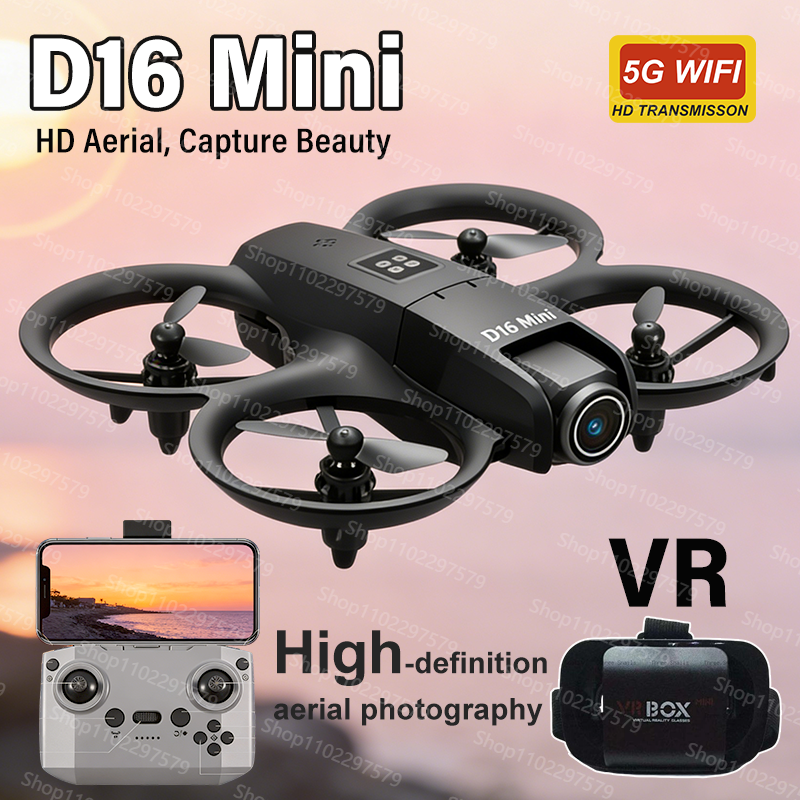Drone Explorer Rc Quadcopter - D16 Mini Drone Auto Return WIFI