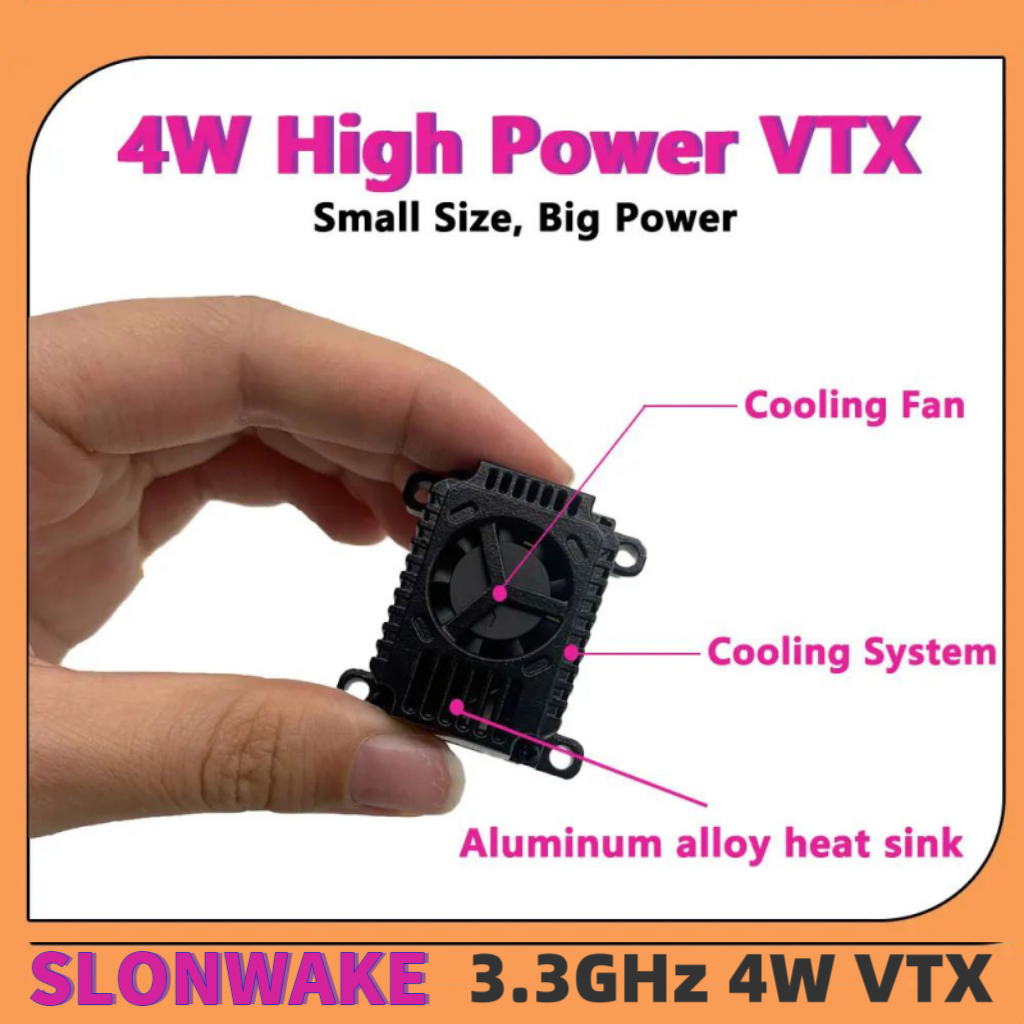 SLONWAKE FPV 3.3G 16CH 4000mW  - Fpv Antenna Receiver avis et prix