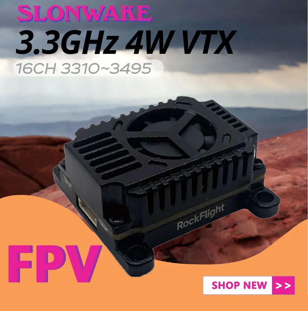 SLONWAKE FPV 3.3G 16CH 4000mW  - Fpv Antenna Receiver avis et prix