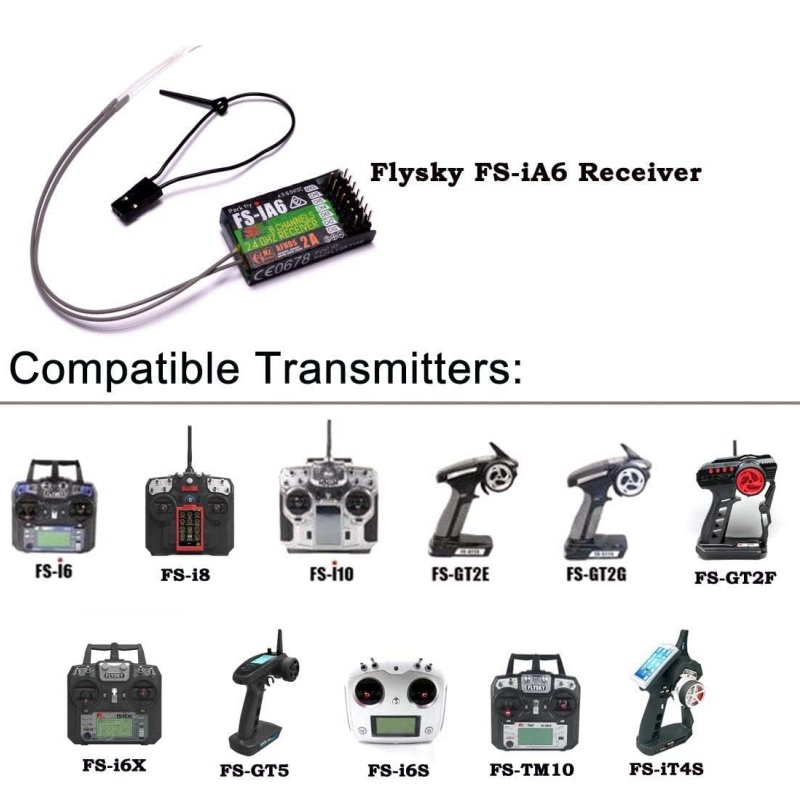 Flysky FS-IA6 Receiver 6CH Dua - Fpv Antenna Receiver avis et prix