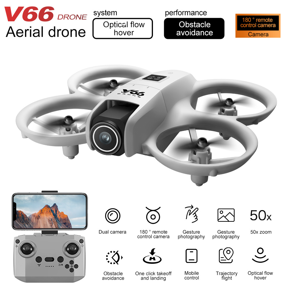 New V66 Mini Drone HD Camera 4 - Drone Rc Cable avis et prix
