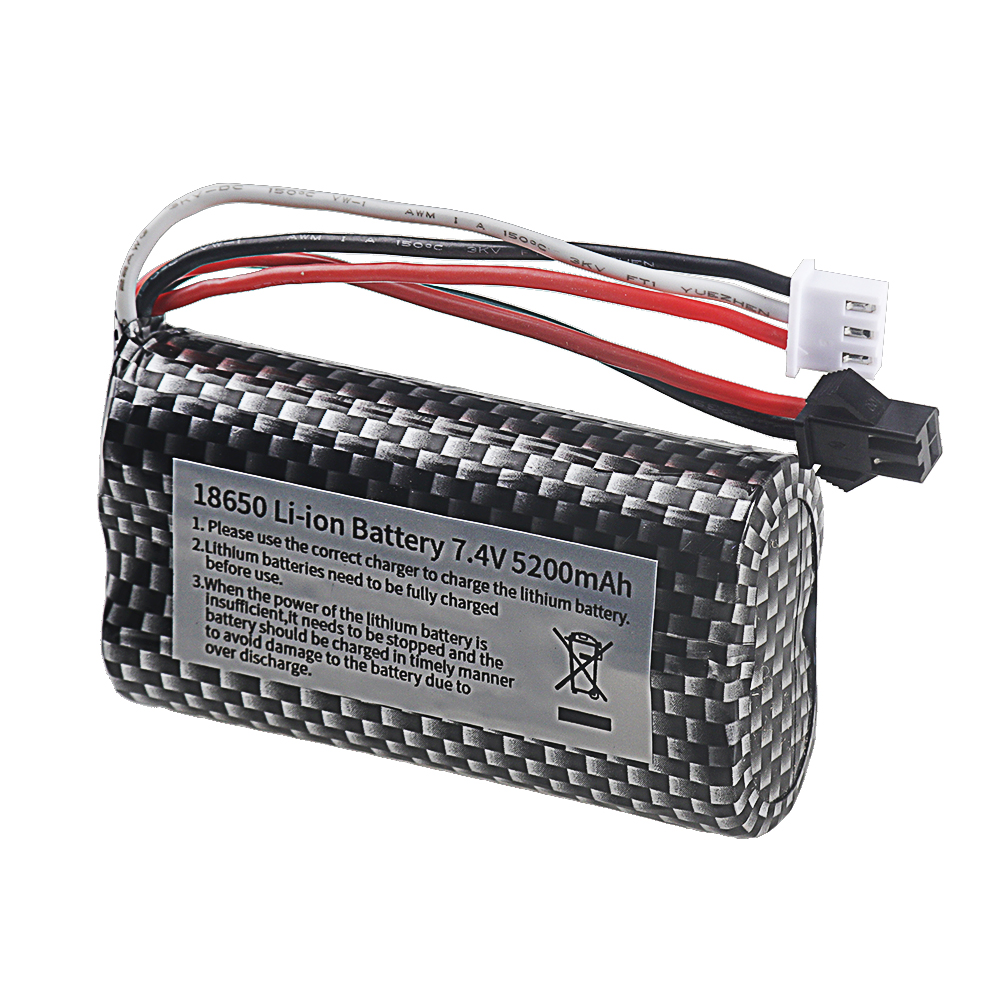18650 7.4V 5200mAh Li-ion batt - Drone Rc Boat avis et prix