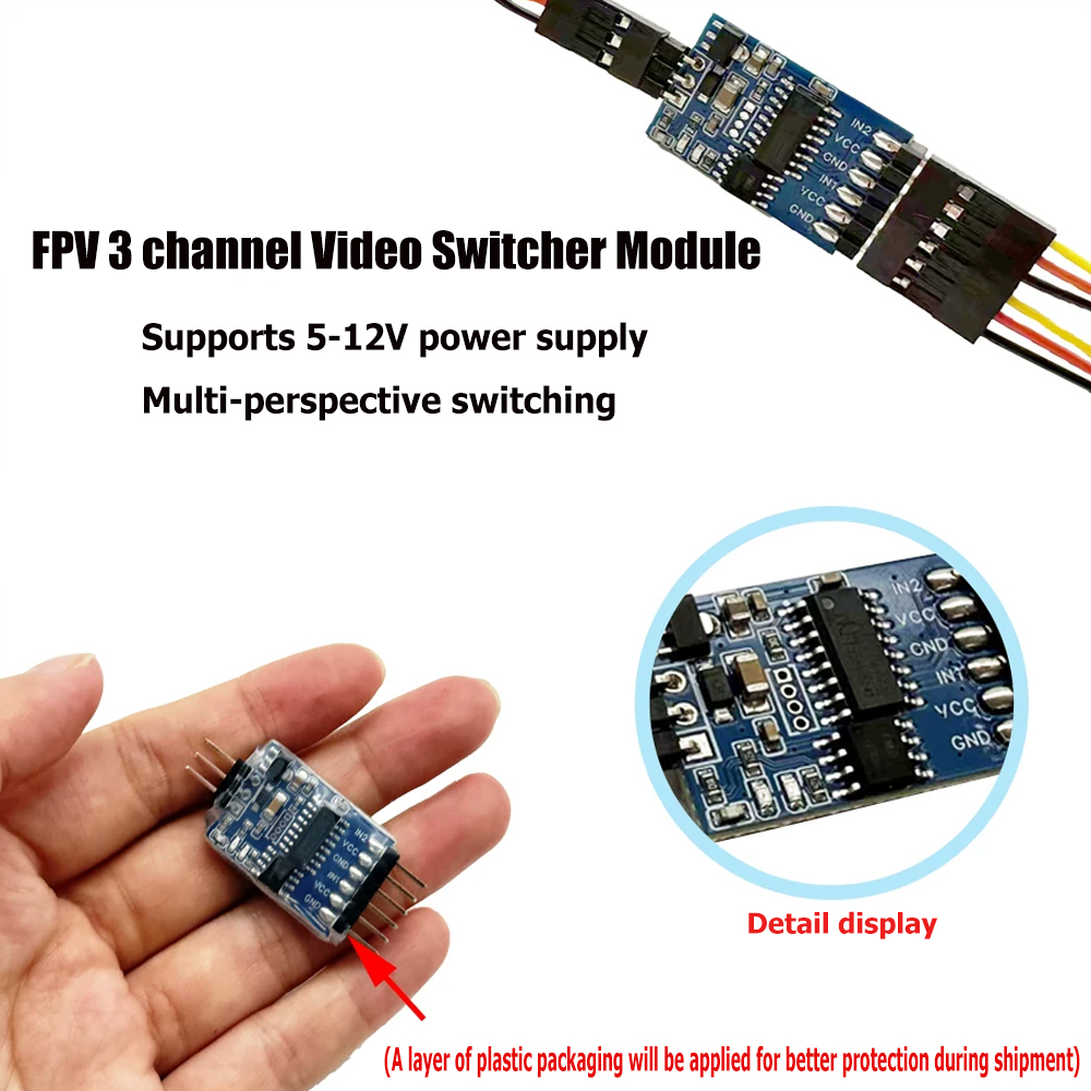 5.8G 3 Channel Video Switcher  - Drone Rc Controller avis et prix