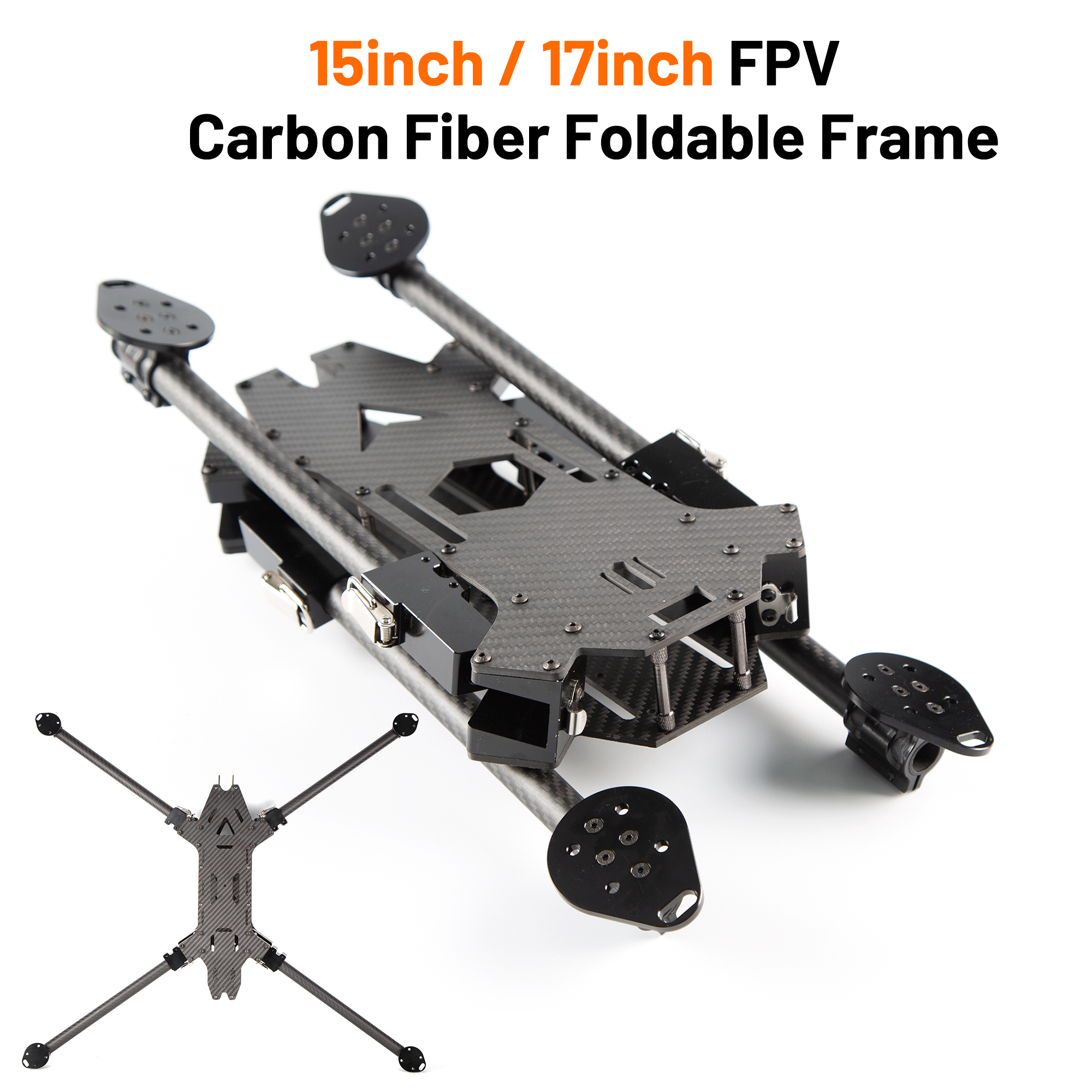 15inch /17inch FPV Carbon Fibe - Drone Rc Accessories avis et prix