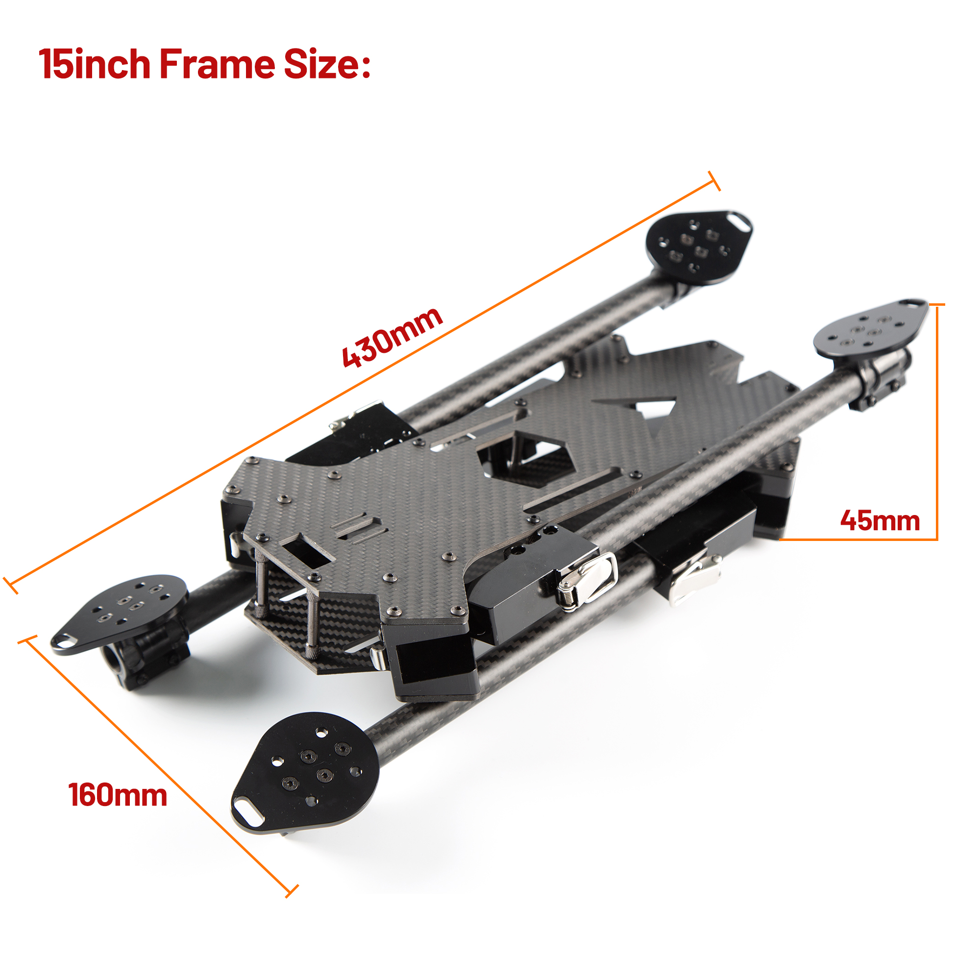 15inch /17inch FPV Carbon Fibe - Drone Rc Accessories avis et prix