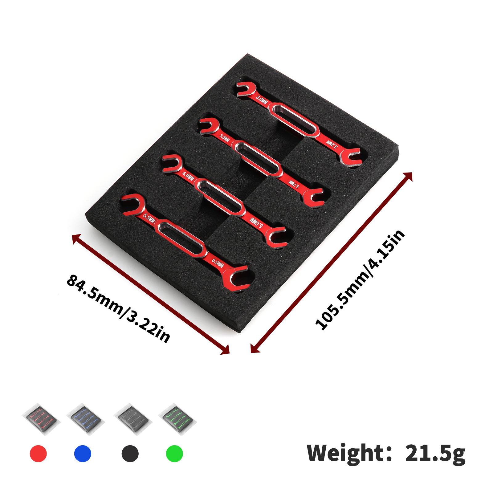 4Pcs Wrench 3/3.2/3.5/3.7/4/5/ - Drone Rc Boat avis et prix
