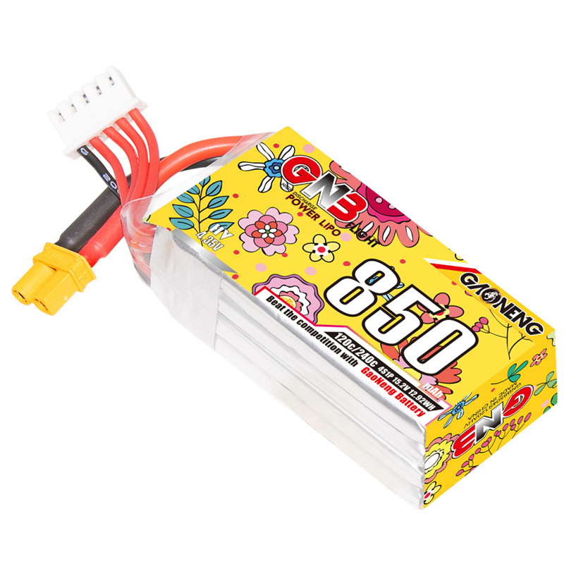 Upgraded GNB 4S 15.2V 850mAh L - Drone Rc Race avis et prix