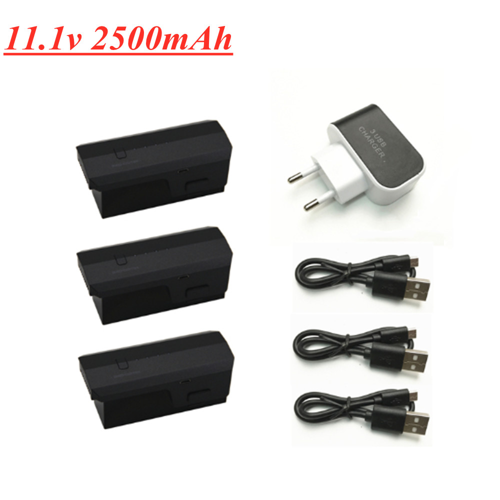 11.1v 2500mah Lipo Battery For - Drone Sjrc avis et prix