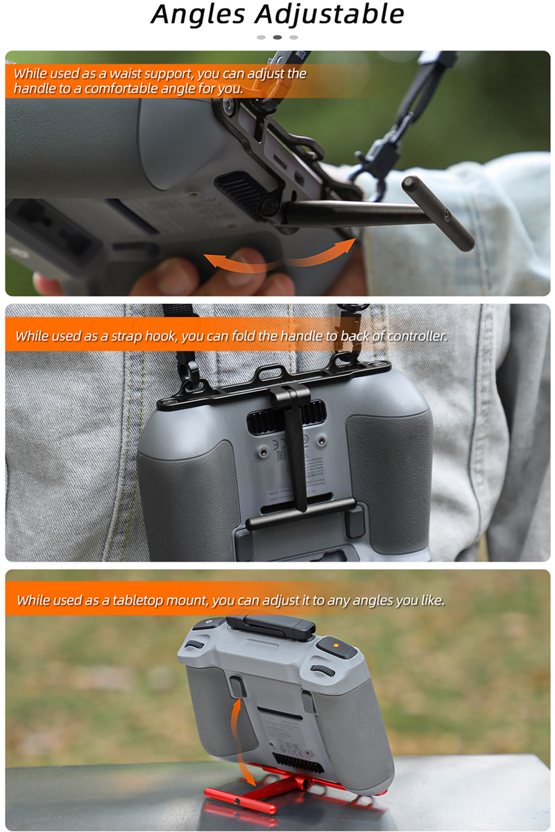 2in1 Handle Stand Bracket Neck - Drone Rc Neck Strap avis et prix