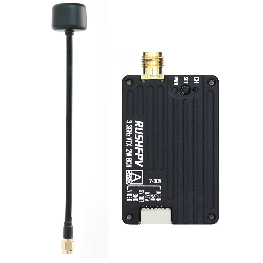 RUSHFPV 3.3G 2W VTX Transmitte - Fpv Antenna Receiver avis et prix