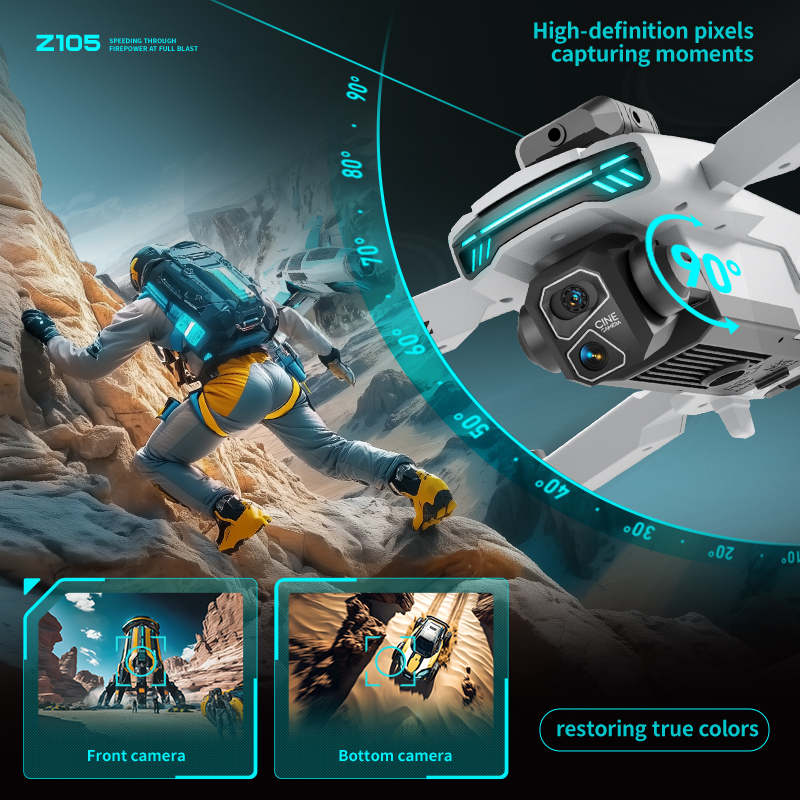 Z105 Drone 8K Camera Aerial FP - Drone Explorer Rc Quadcopter avis et prix