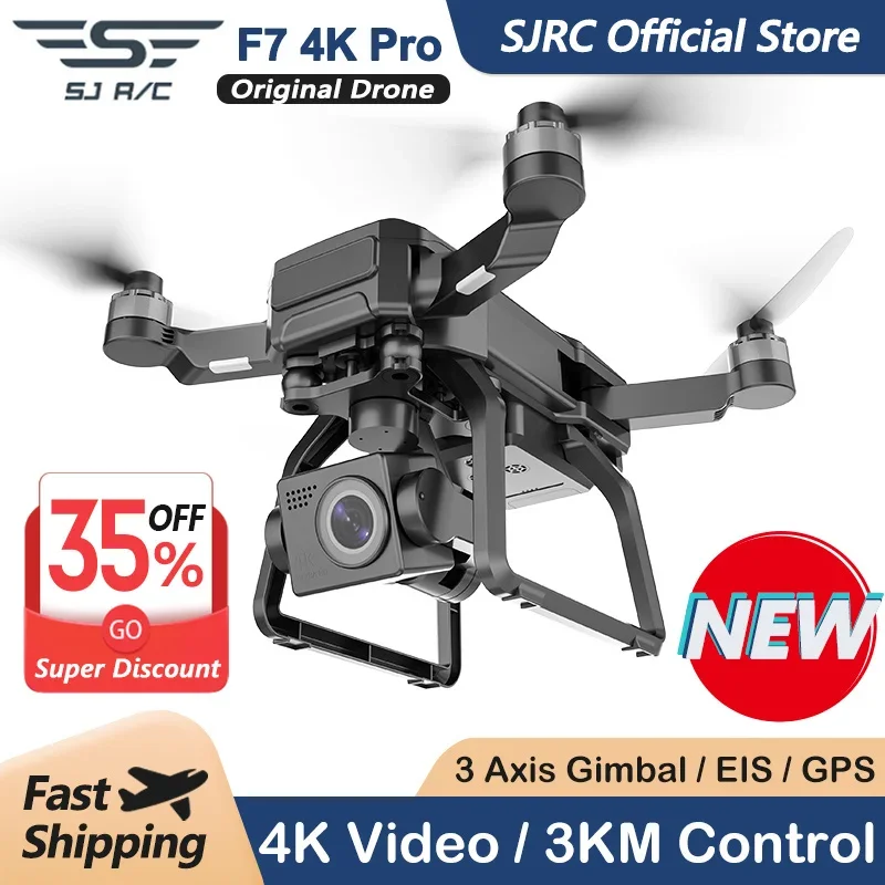 SJRC F7 4K PRO Camera Drone GP - Drone Sjrc avis et prix