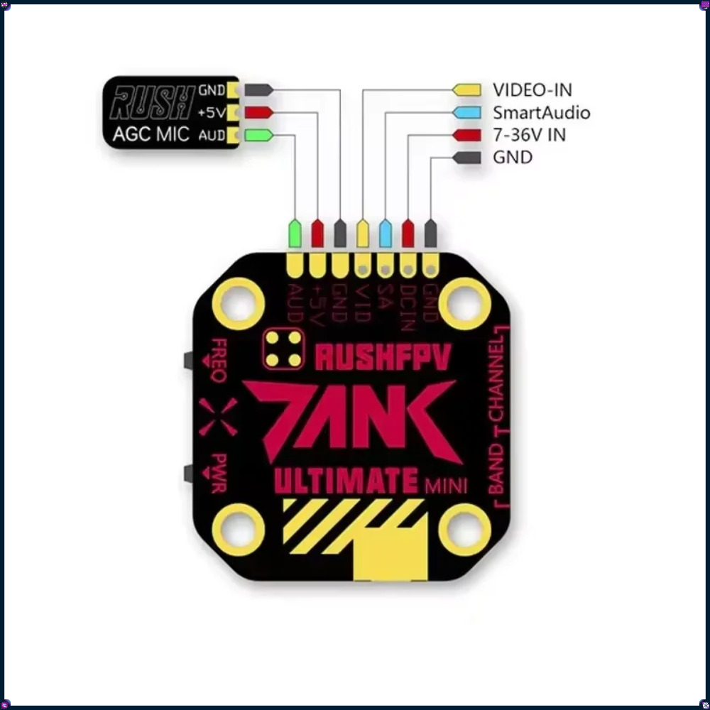 Rush Cherry FPV Stubby Antenna - Fpv Antenna Receiver avis et prix