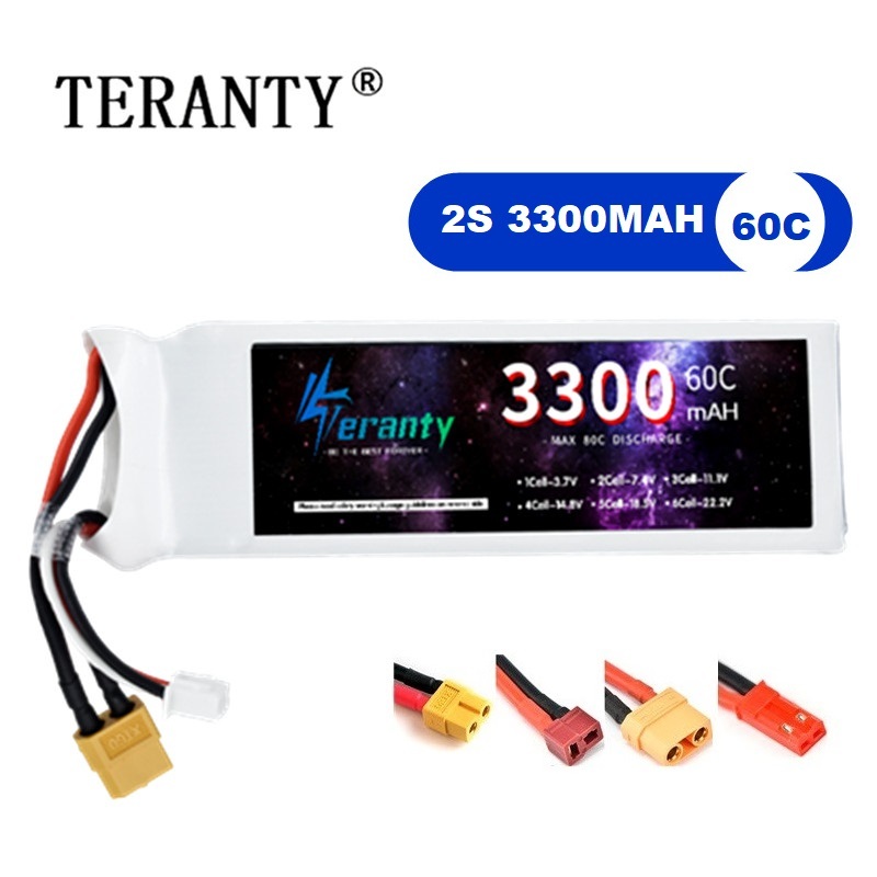2S 7.4V LiPo Battery 3300mAh 6 - Drone Rc Boat avis et prix