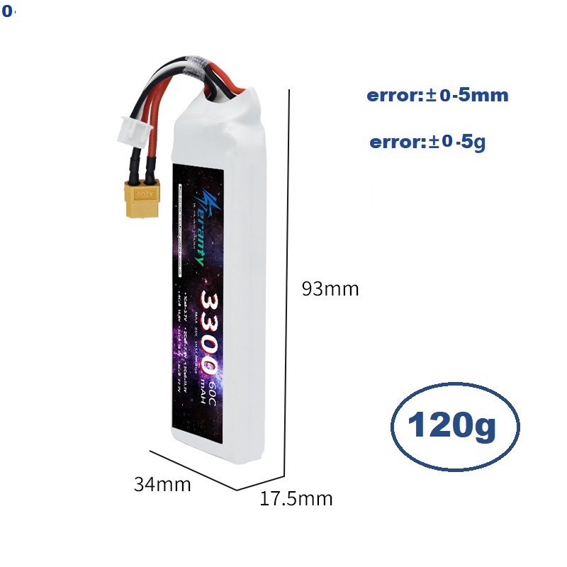 2S 7.4V LiPo Battery 3300mAh 6 - Drone Rc Boat avis et prix