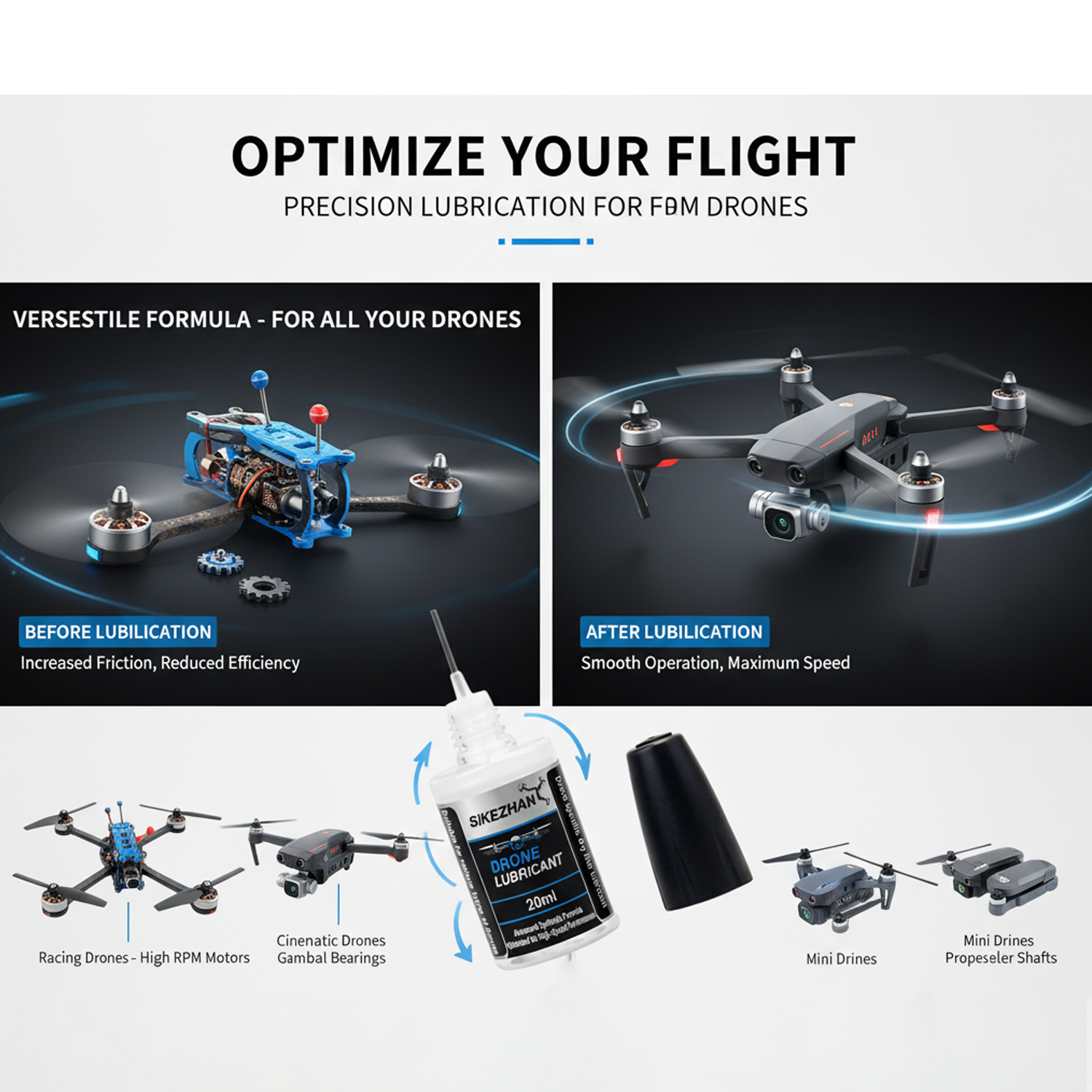 Micro Drone Motor Bearing Lubr - Rc Motor Drone avis et prix