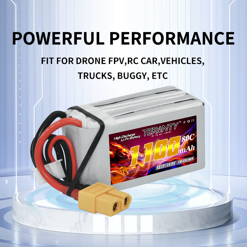 TERANTY 4S 1100mAh 80C/160C Li - Drone Rc Race avis et prix