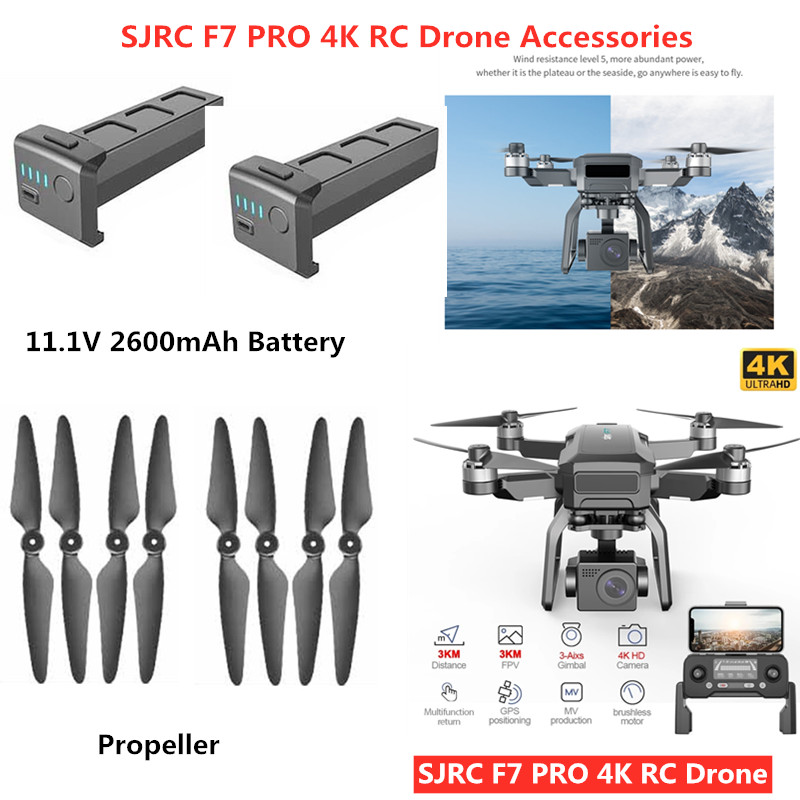 11.1V 2600mAh Battery Propelle - Drone Sjrc avis et prix