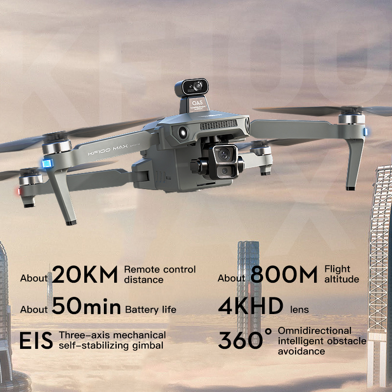 SJRC KF100 MAX 8K UHD Photo HD - Drone Sjrc avis et prix
