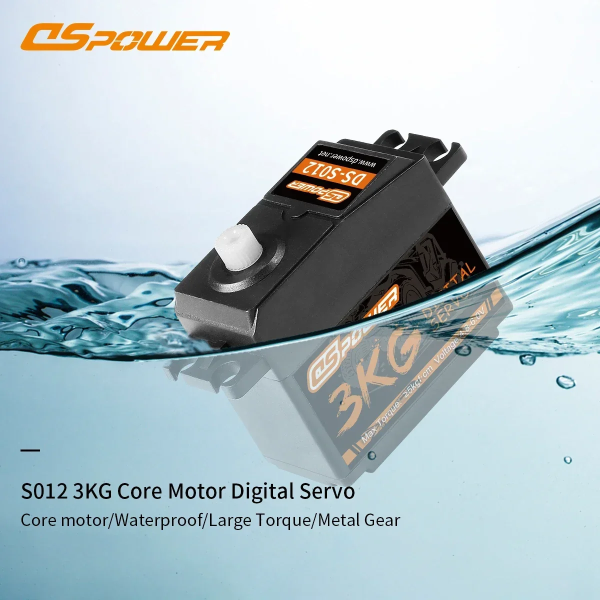 DSpower 3KG Plastic Gear Water - Drone Rc Boat avis et prix