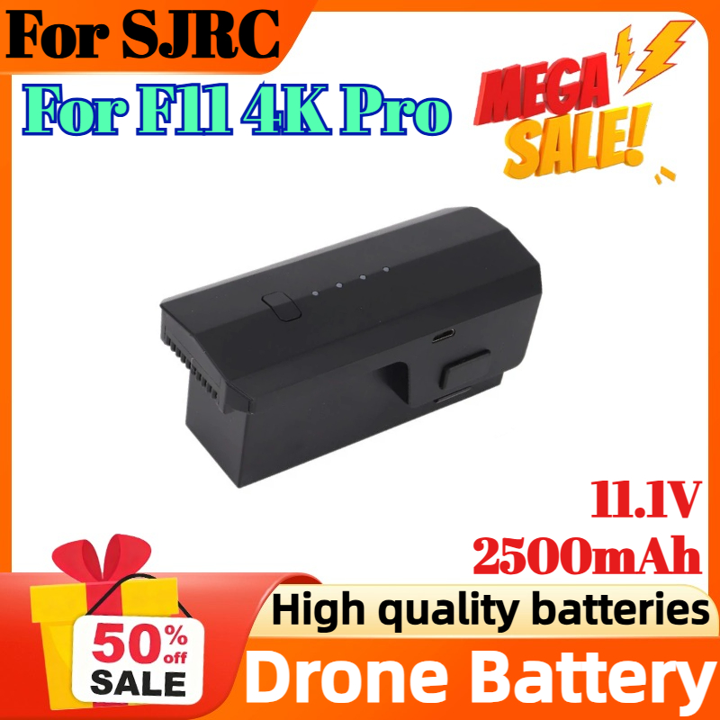 2500mAh 11.1V Drone Battery fo - Drone Sjrc avis et prix