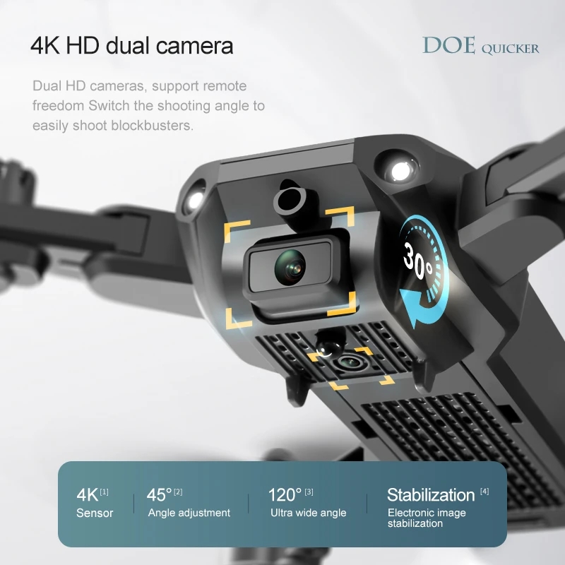 New 4DRC V23 Mini Drone 4K Pro - Drone Rc Cable avis et prix