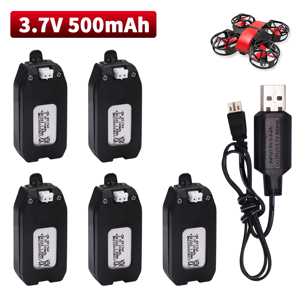 3.7V 500mAh Lithium Battery Fo - Drone Rc Accessories avis et prix