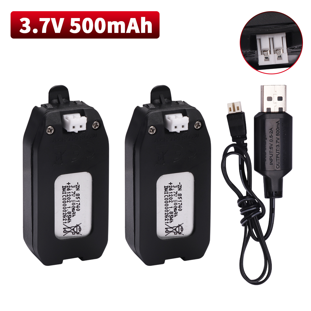 3.7V 500mAh Lithium Battery Fo - Drone Rc Accessories avis et prix