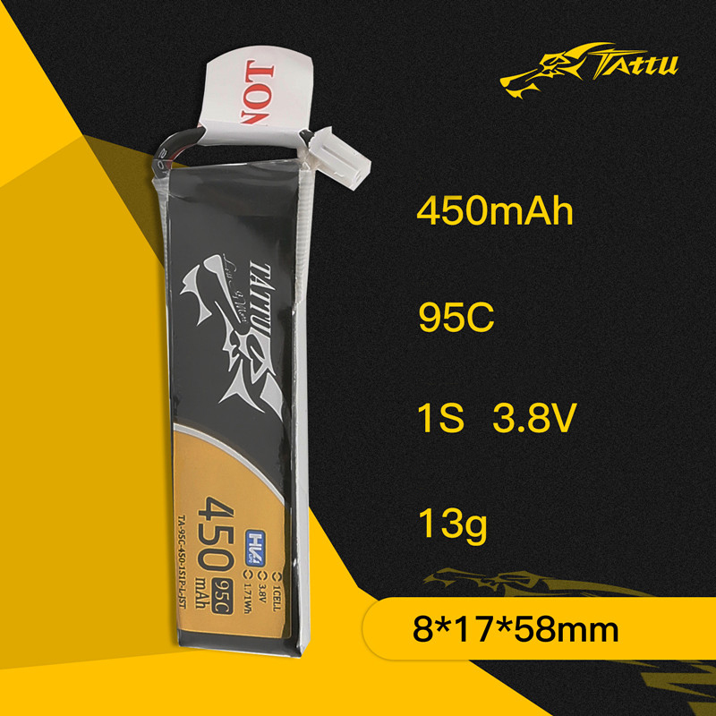 3Pcs NEW TATTU 450/500/550mAh  - Drone Rc Race avis et prix