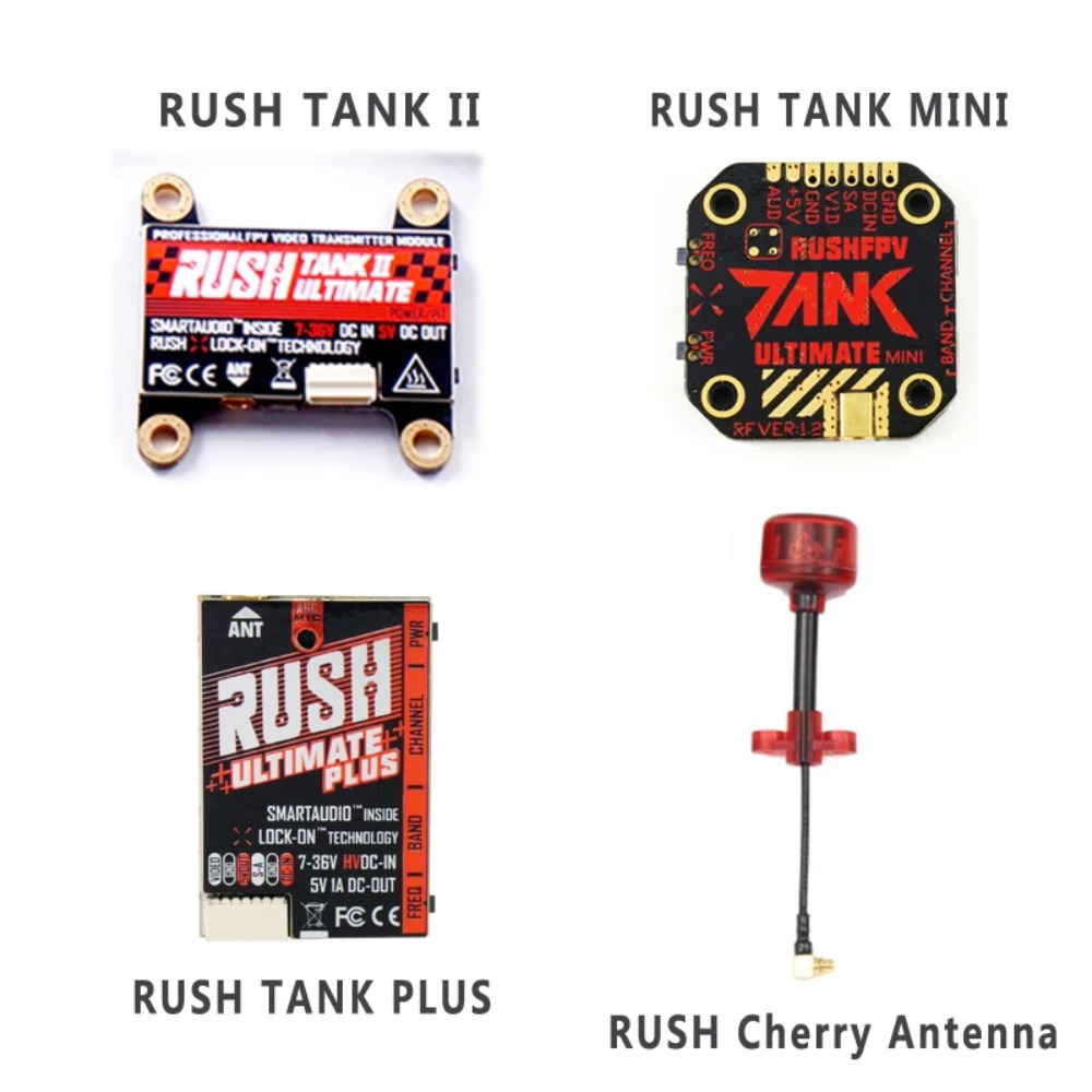 RUSH TANK Ultimate II/Mini/ PL - Fpv Antenna Receiver avis et prix