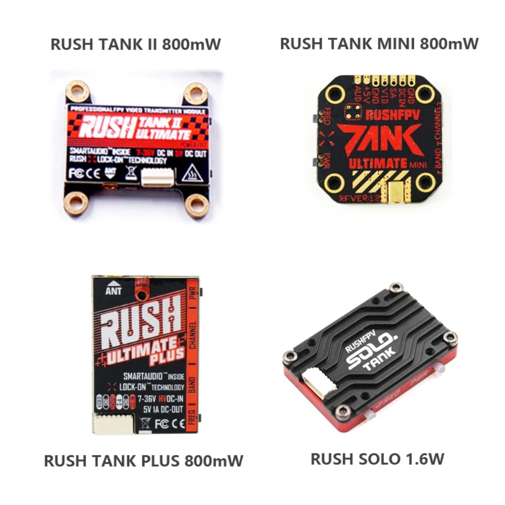 RUSH TANK Ultimate II/Mini/ PL - Fpv Antenna Receiver avis et prix