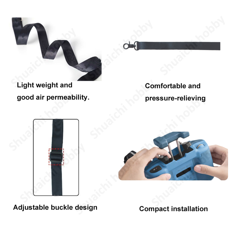 1PCS Remote Controller Adjusta - Drone Rc Neck Strap avis et prix