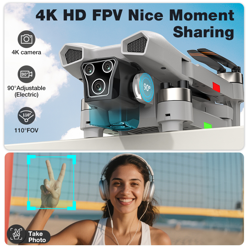 NEW Hot L017 Pro Drone Brushle - Drone Rc Pro 2 avis et prix