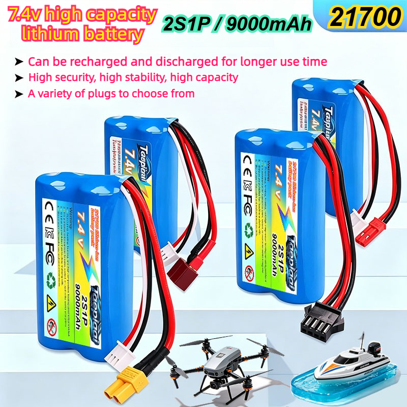 7.4V 9000mAh 21700 2S1P Lithiu - Drone Rc Game avis et prix