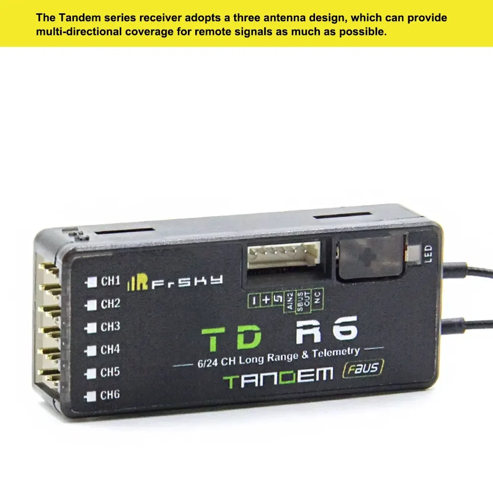 FrSky TD R6 2.4G/900MHz Dual F - Frsky Receiver Module avis et prix