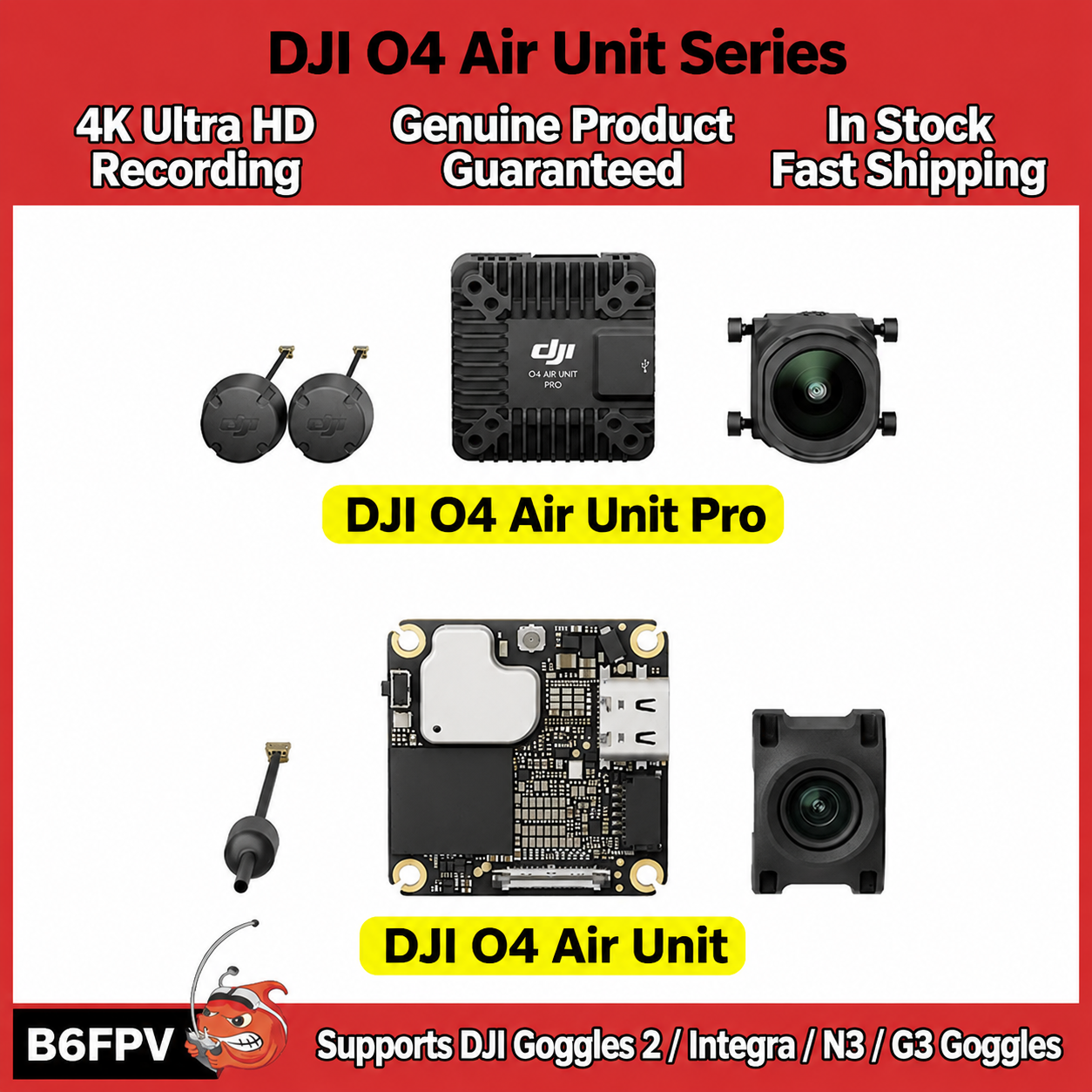 DJI O4 Air Unit Series Flagshi - Drone Rc Controller avis et prix