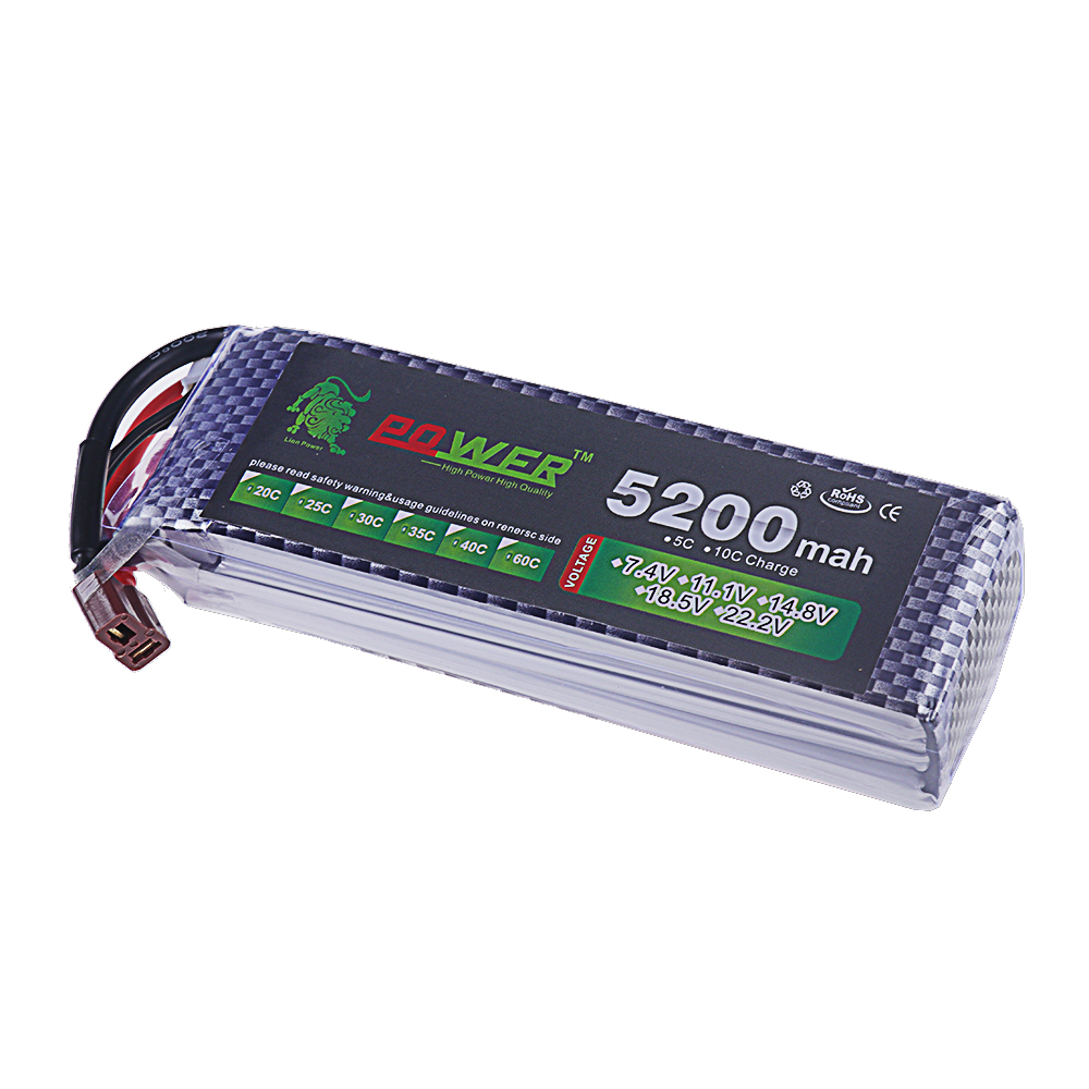 3S Lipo Battery 11.1V 5200mah  - Drone Rc Boat avis et prix