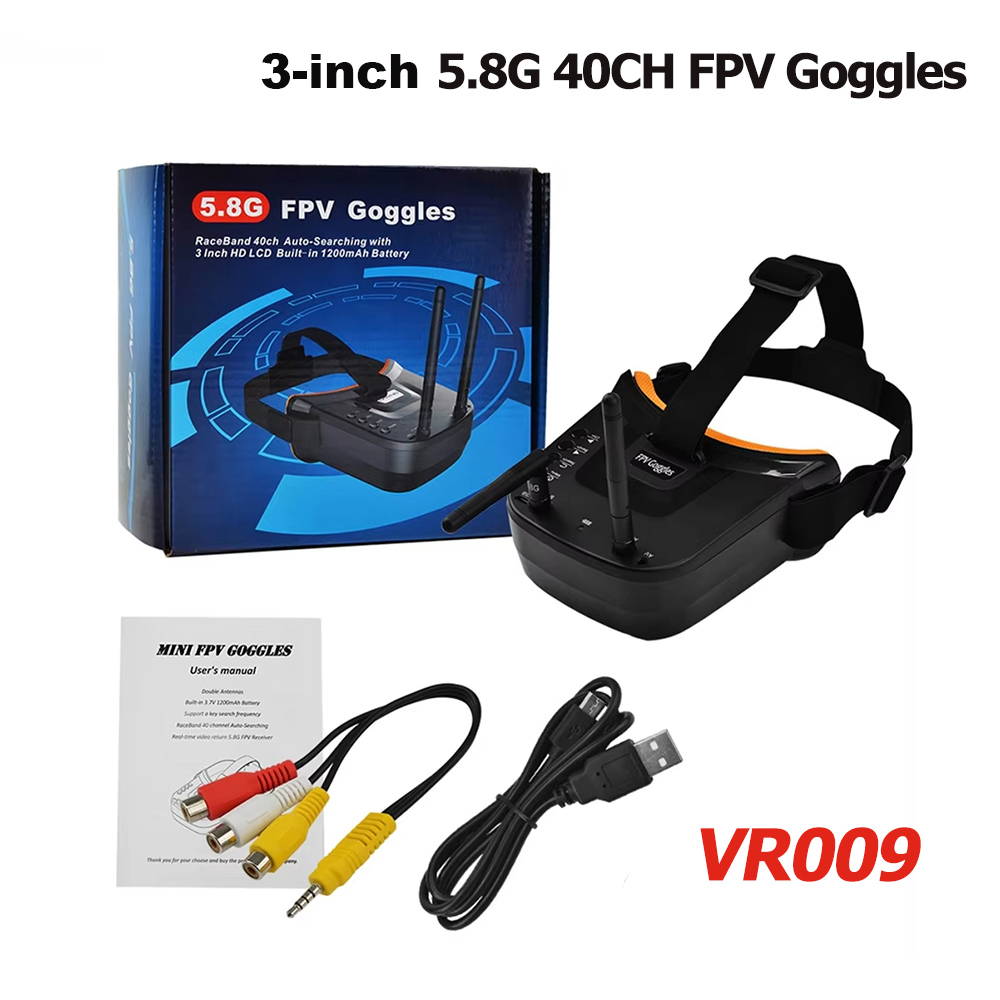 VR009 FPV Video Goggles 3Inch  - Fpv Antenna Receiver avis et prix