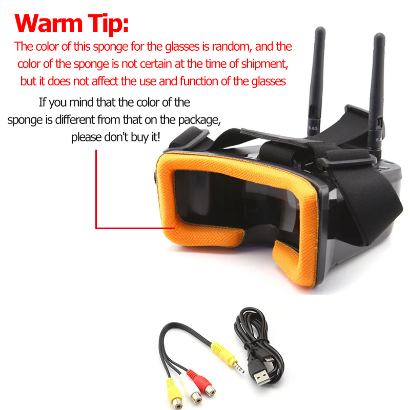 VR009 FPV Video Goggles 3Inch  - Fpv Antenna Receiver avis et prix