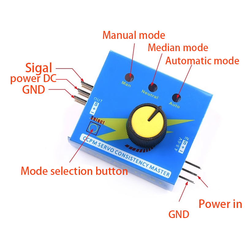 3CH Simple Multi Servo ECS Tes - Drone Rc Accessories avis et prix